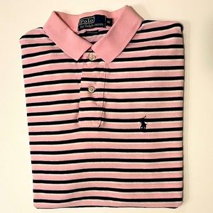 Pink & Navy Polo by Ralph Lauren